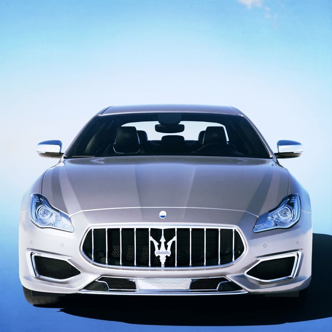 Maserati Quattroporte GTS 2017 3D model_4