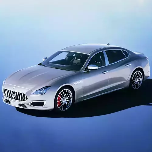 Maserati Quattroporte GTS 2017 3D model