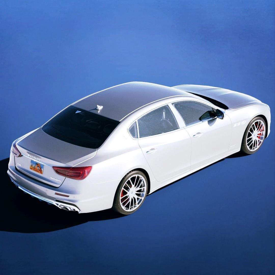 Maserati Quattroporte GTS 2017 3D model_2