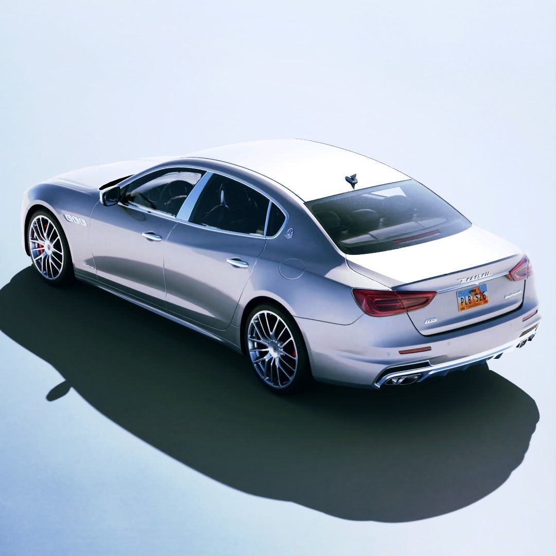 Maserati Quattroporte GTS 2017 3D model_1