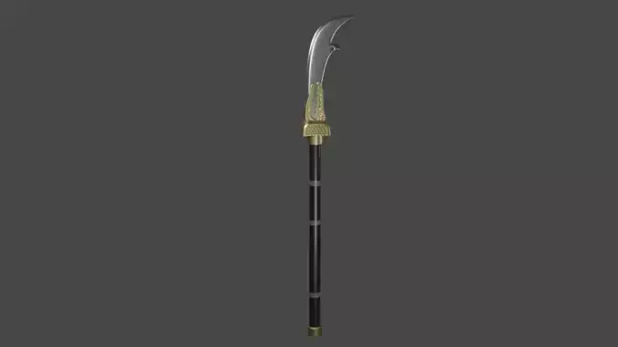 Woldo - Korean Moon Glaive Free 3D print model