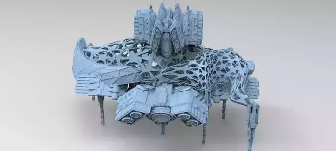 Dark Alien Hybrid base design Exterior  
