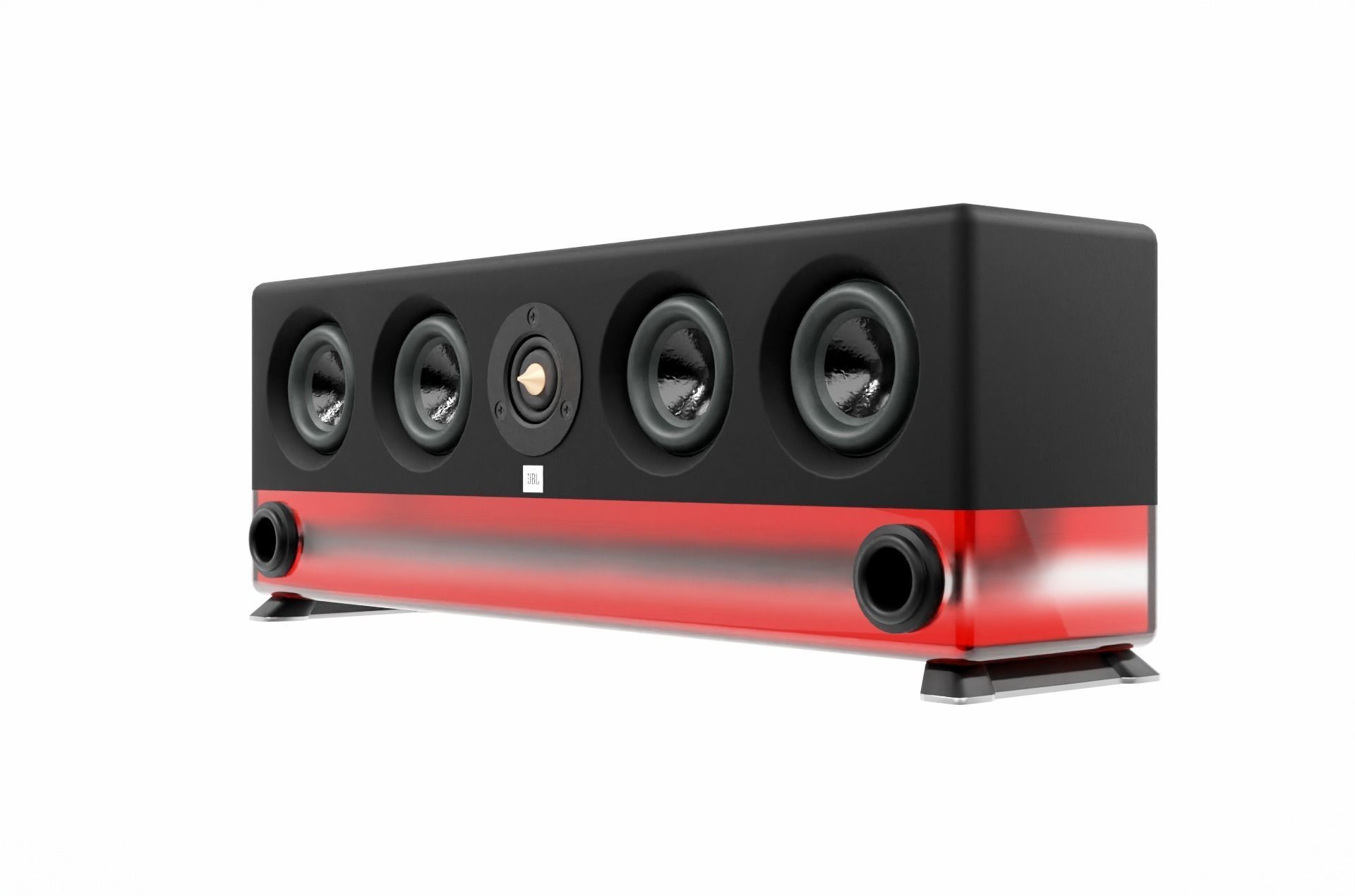 Speaker System 01 3D model_7