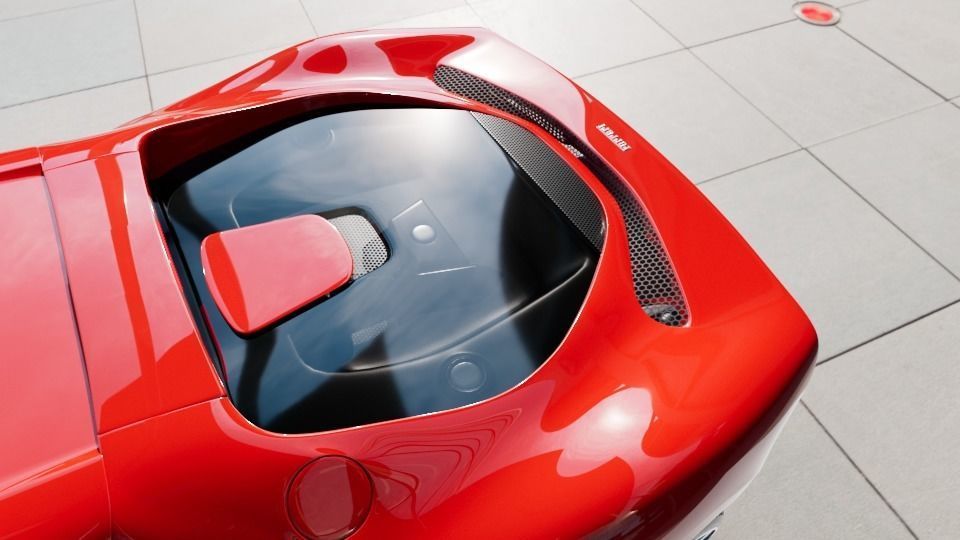 Ferrari 296 GTB 3D Model 3D model_3