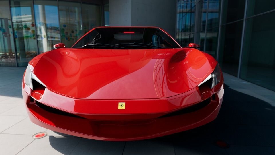 Ferrari 296 GTB 3D Model 3D model_5