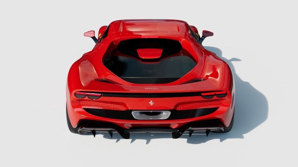 Ferrari 296 GTB 3D Model 3D model_21