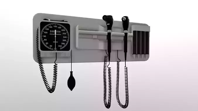 Wall Mounted Diagnostic Set