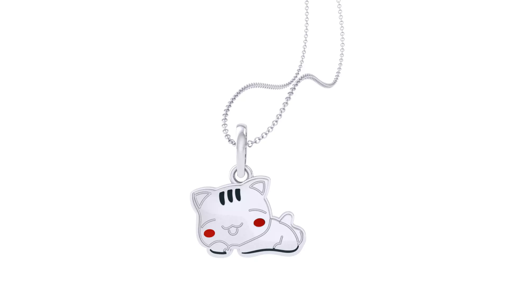 Kids Pendants 3dm STL OBJ FBX Renders Details 3D print model
