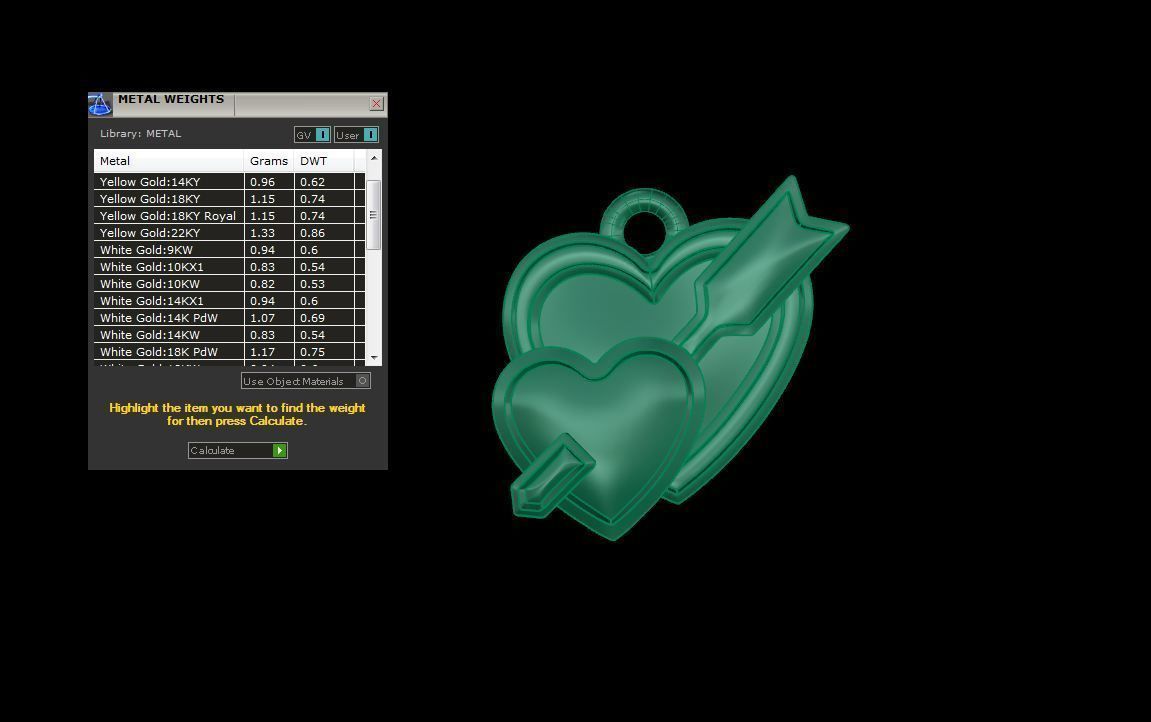 Kids Heart Pendants 3dm STL OBJ FBX Renders Details 3D print model_4