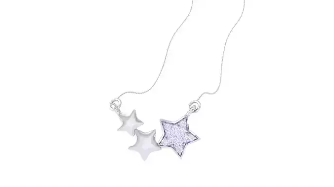 Kids Star Pendants 3dm STL OBJ FBX Renders Details