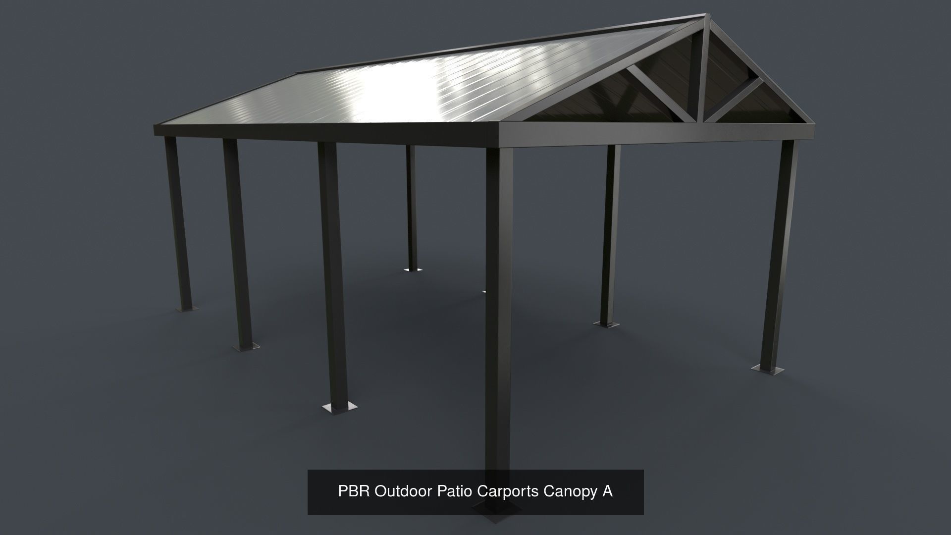 PBR Wooden Pergola Gazebo - Collection _100
