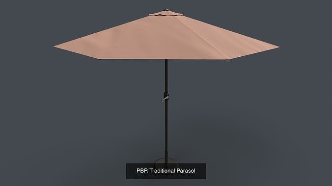 PBR Wooden Pergola Gazebo - Collection 3D Model Pack 6