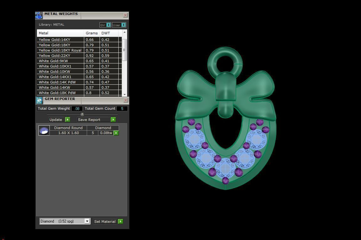 Kids Pendants 3dm STL OBJ FBX Renders Details 3D print model_4