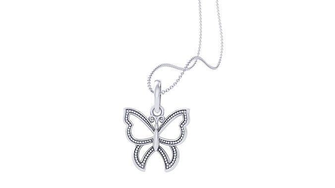 Kids Butterflies  Pendants 3dm STL OBJ FBX Renders Details 3D print model