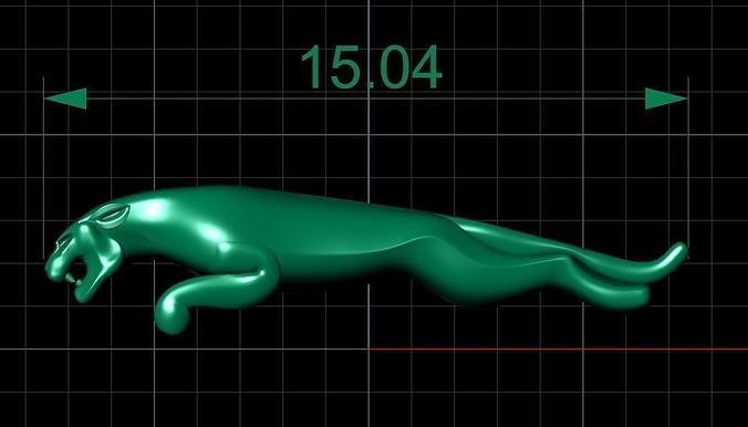Panther 3D model 3D printable | CGTrader