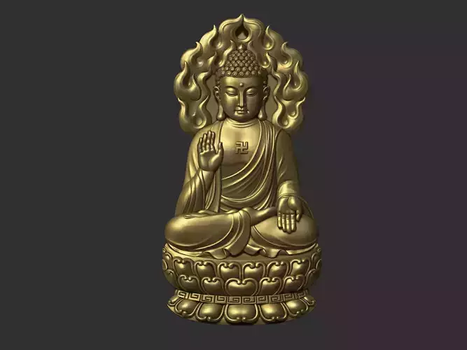 Buddha gold statue