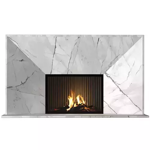 Marble Fireplace modern ArtDeco