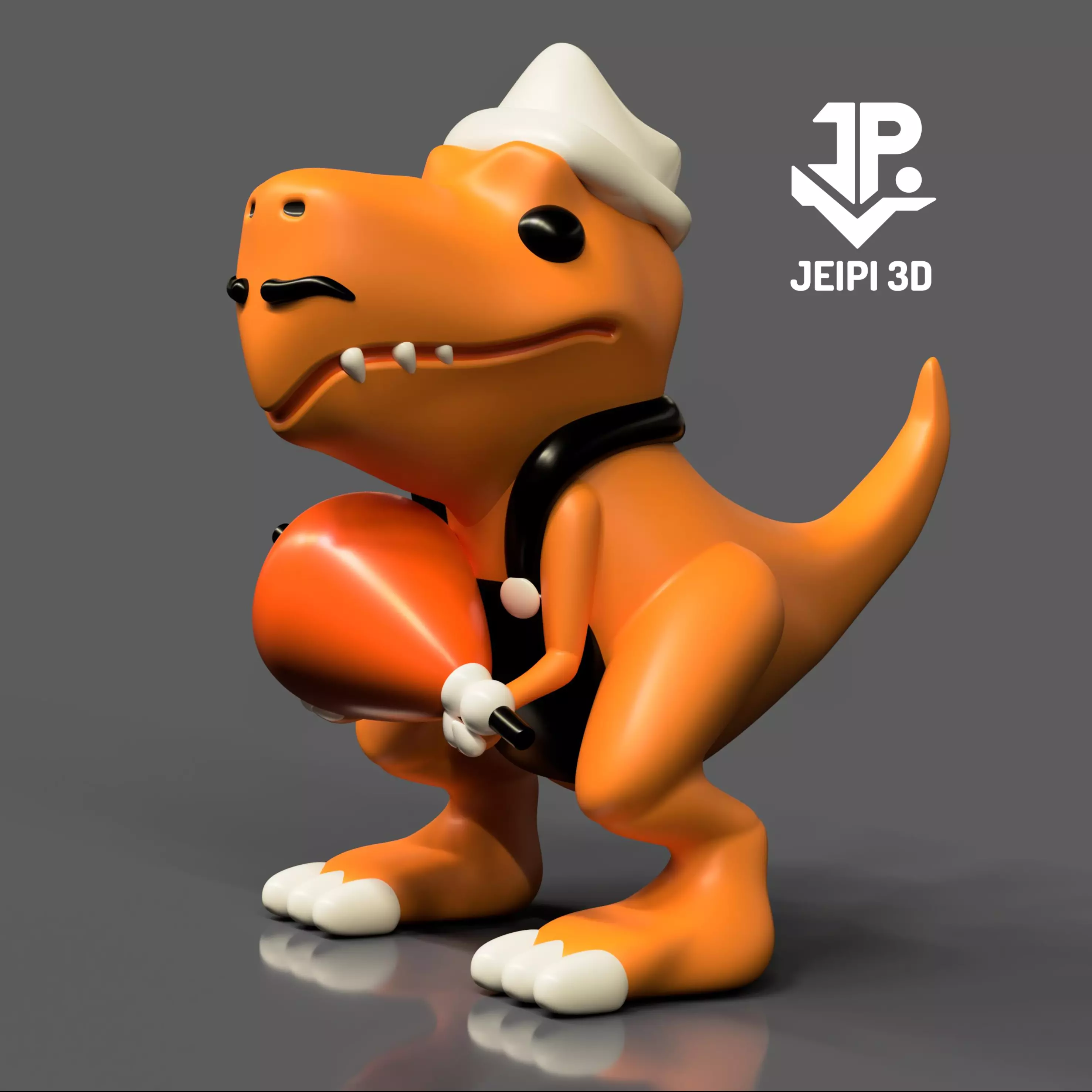 DINOSAURIO TAQUEROSAURIO PROFESIONES 3D print model