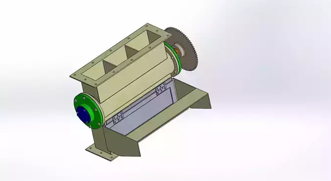 ROTARY AIRLOCK 3D model