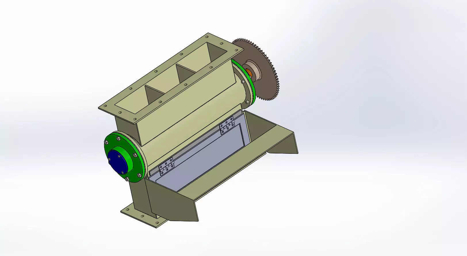 ROTARY AIRLOCK 3D model