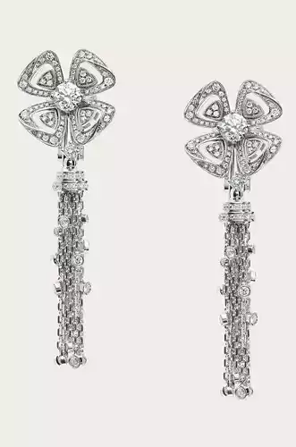 Fiorever Drop Earrings 3D print model