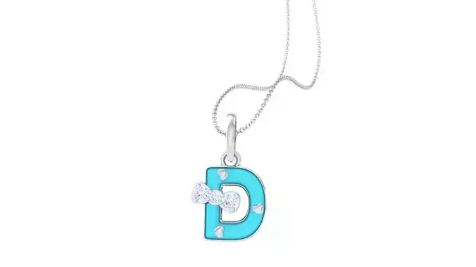Kids Alphabet D Pendants 3dm STL OBJ FBX Renders Details 3D print model Kids Alphabet D Pendants 3dm STL OBJ FBX Renders Details 3D print model
