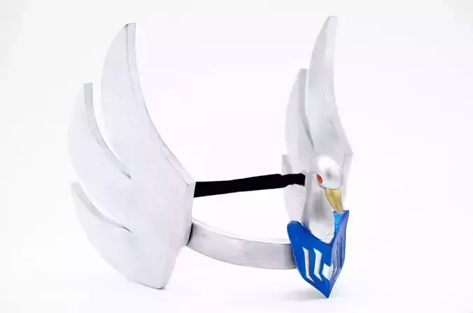 CYGNUS HYOGA HELMET - SAINT SEIYA 3D PRINT 3D print model