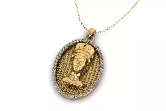 Pharaoh Pendant P 068 3D print model