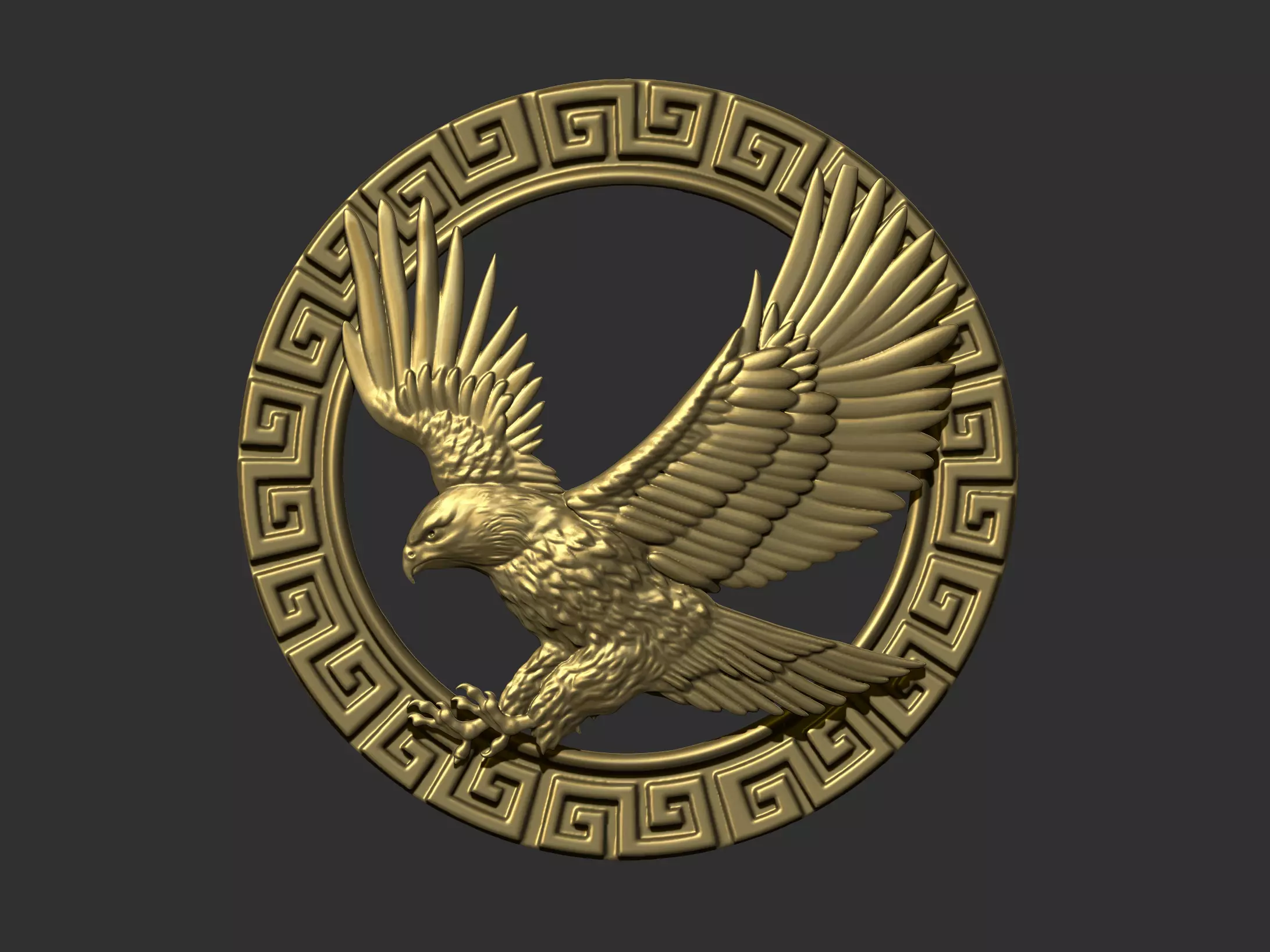 flying eagle 3D print model_0