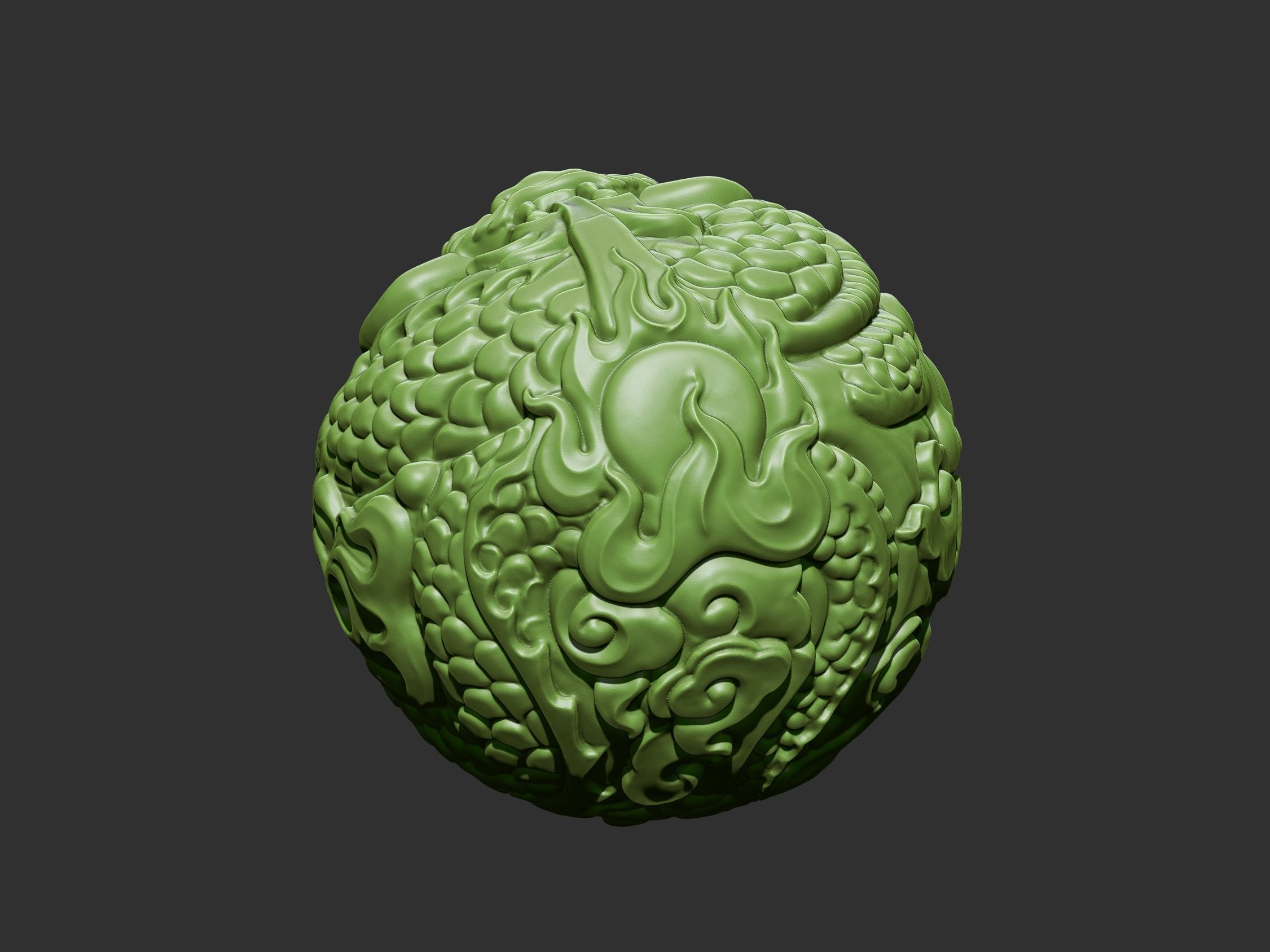 dragon ball 3D model 3D printable | CGTrader