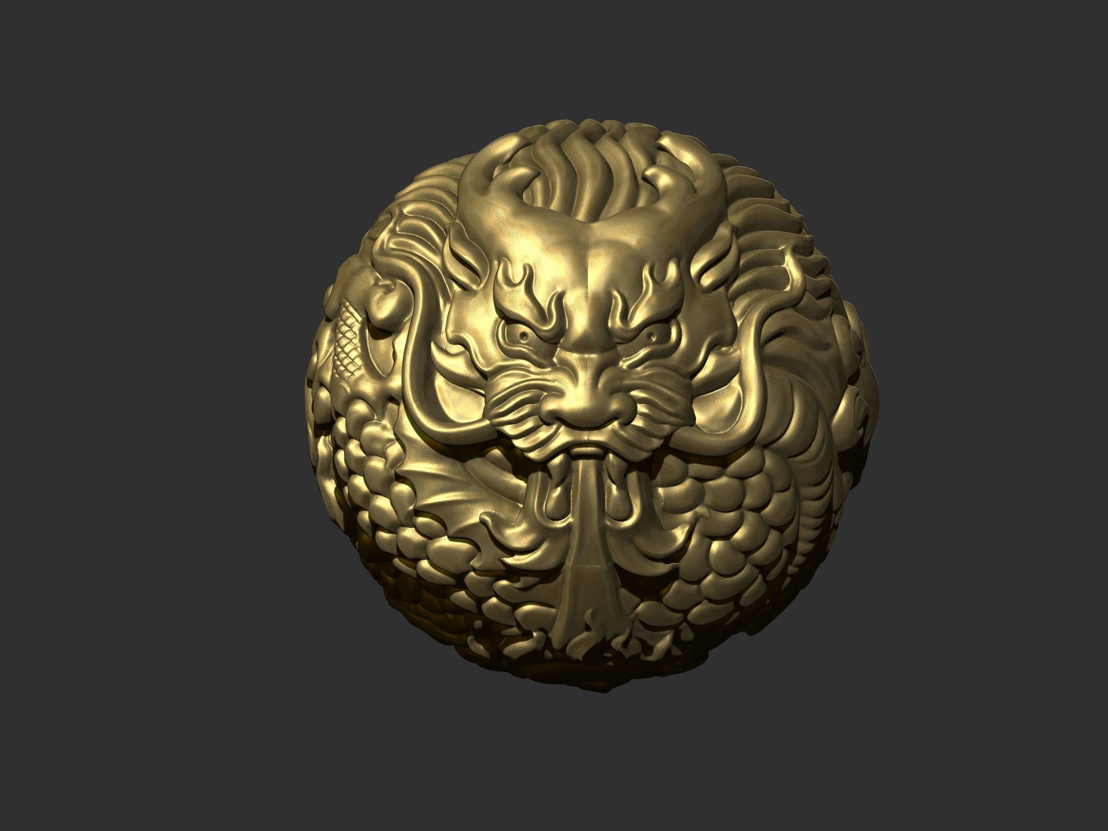 dragon ball 3D model 3D printable | CGTrader