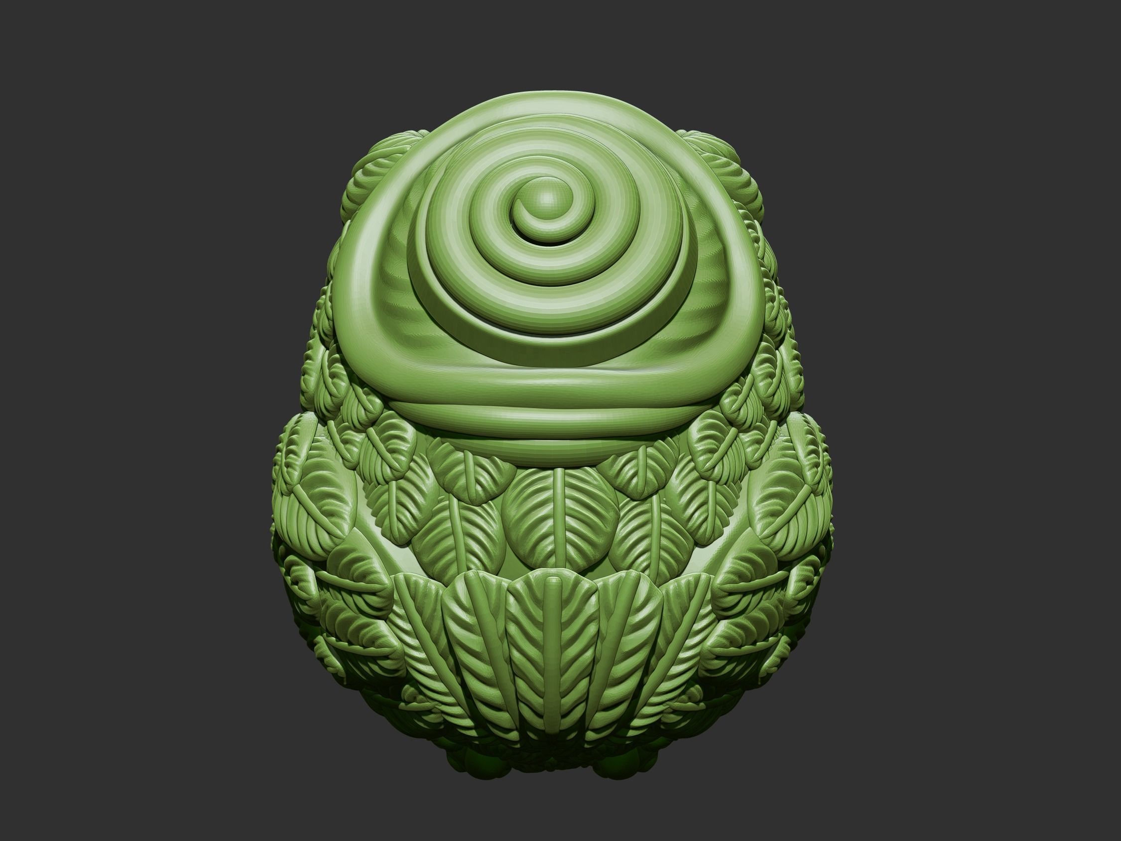 Little owl 3D print model_4