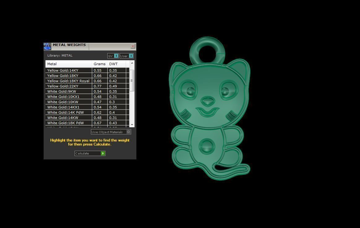 Kids Pendants 3dm STL OBJ FBX Renders Details 3D print model_4