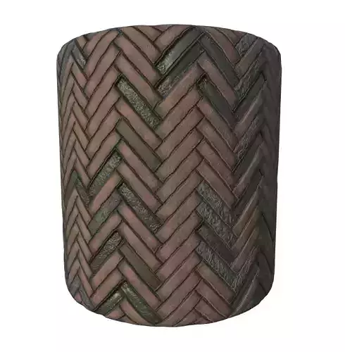 material - broken paving slab