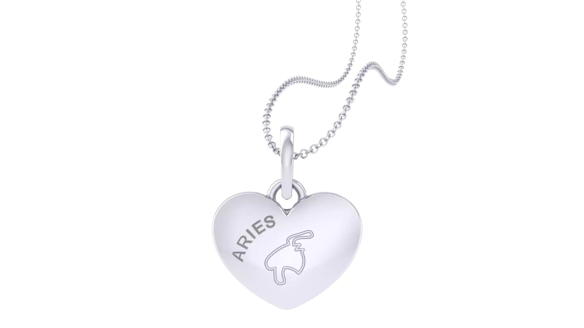 Kids Heart Pendants 3dm STL OBJ FBX Renders Details 3D print model_0