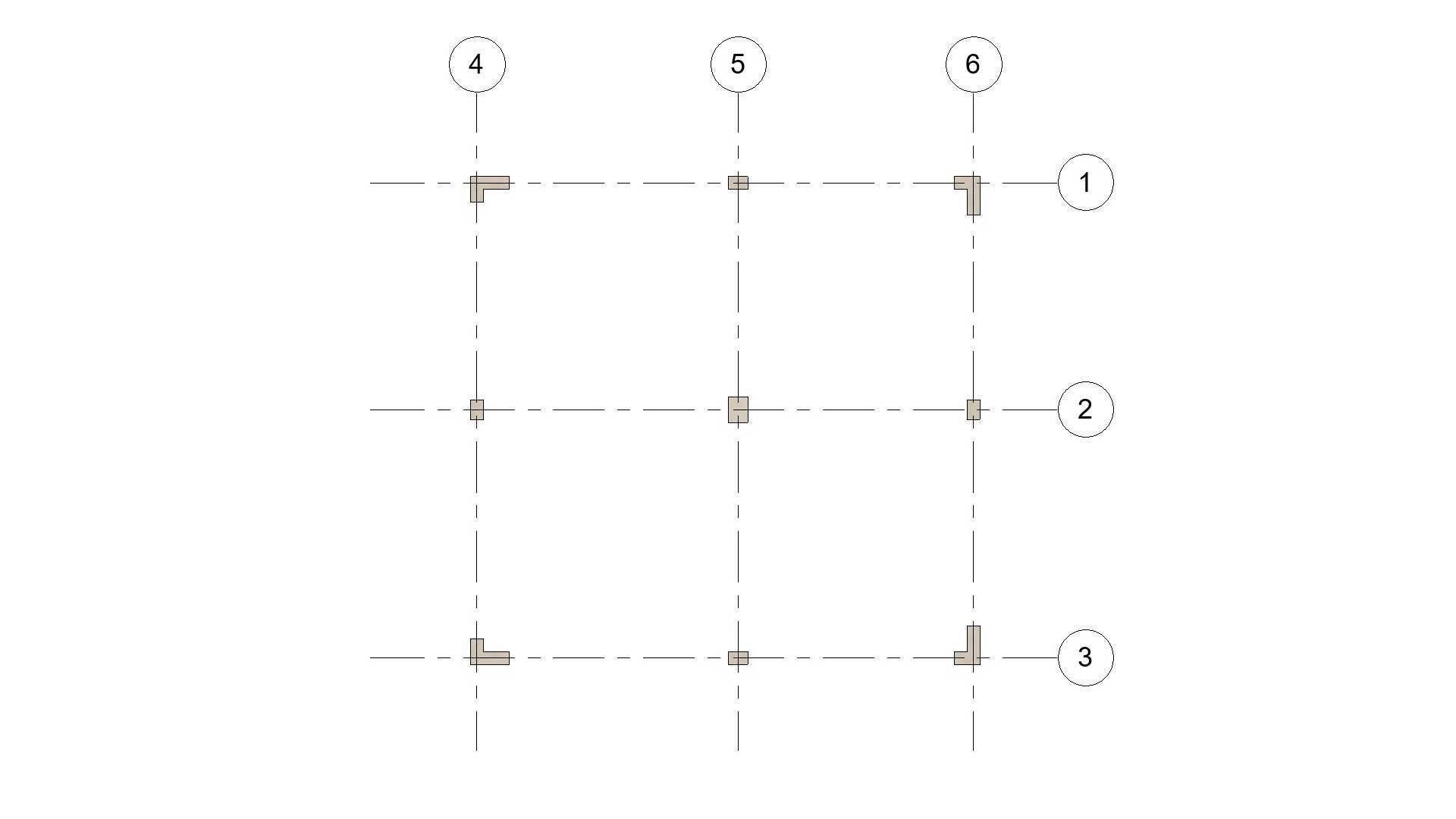 L Shaped Column 3D model_3