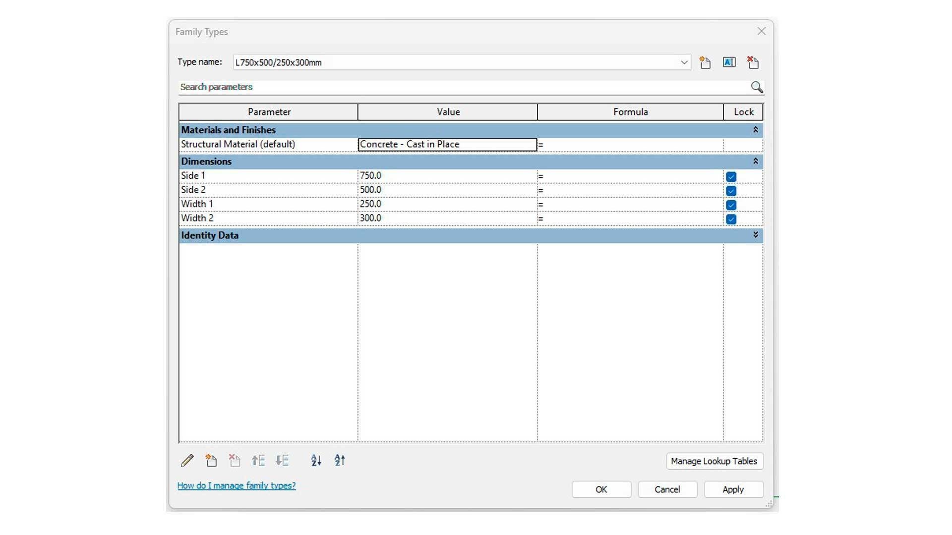 L Shaped Column 3D model_5