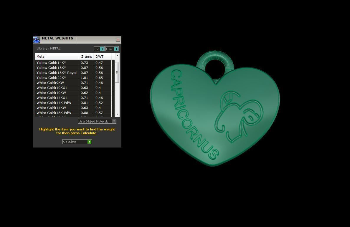 Kids Heart Pendants 3dm STL OBJ FBX Renders Details 3D print model_4