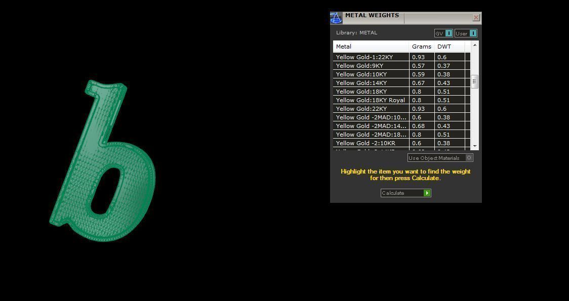 Kids Alphabet B Pendants 3dm STL OBJ FBX Renders Details 3D print model_4