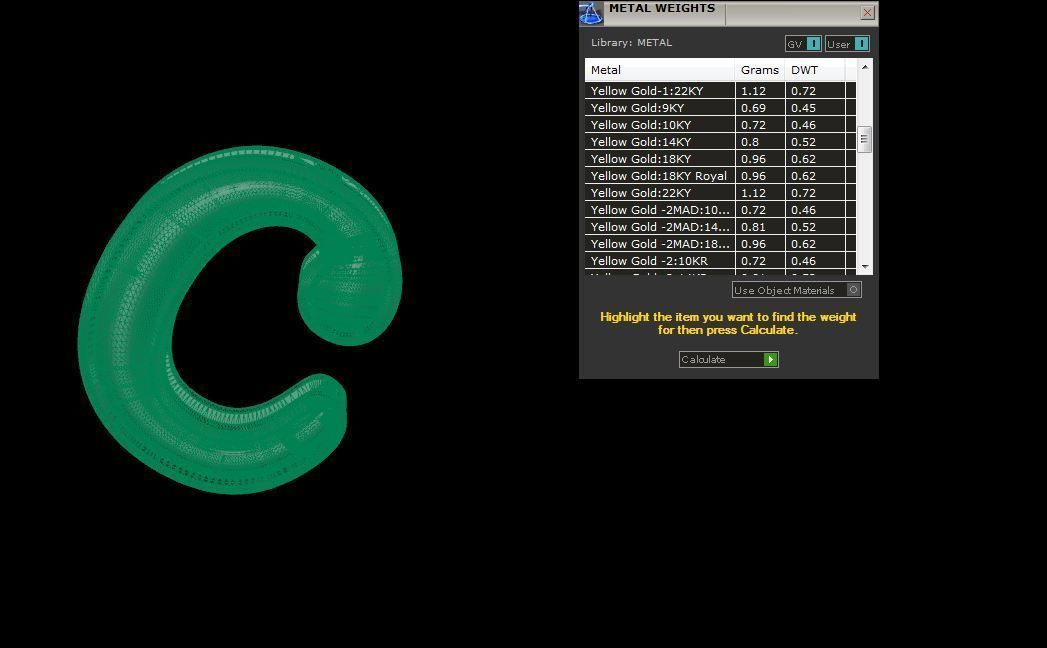 Kids Alphabet C Pendants 3dm STL OBJ FBX Renders Details 3D print model_4