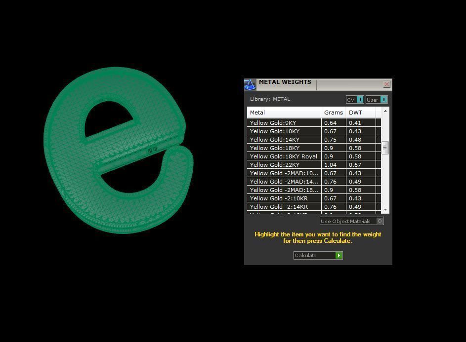 Kids Alphabet E Pendants 3dm STL OBJ FBX Renders Details 3D print model_4