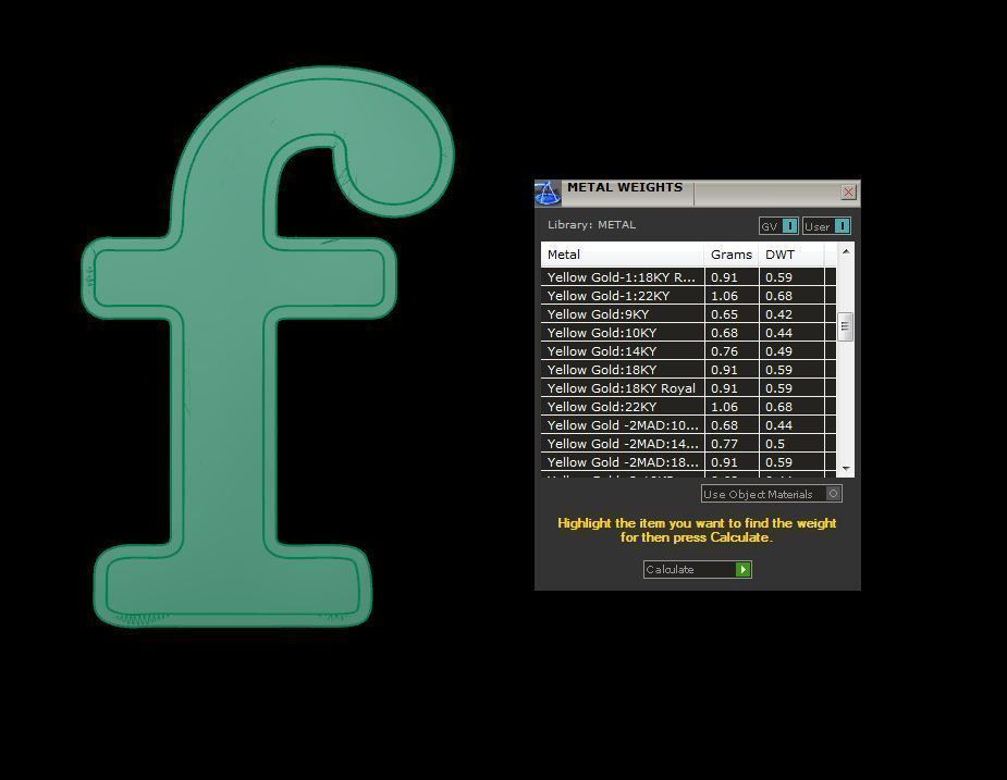 Kids Alphabet F Pendants 3dm STL OBJ FBX Renders Details 3D print model_4