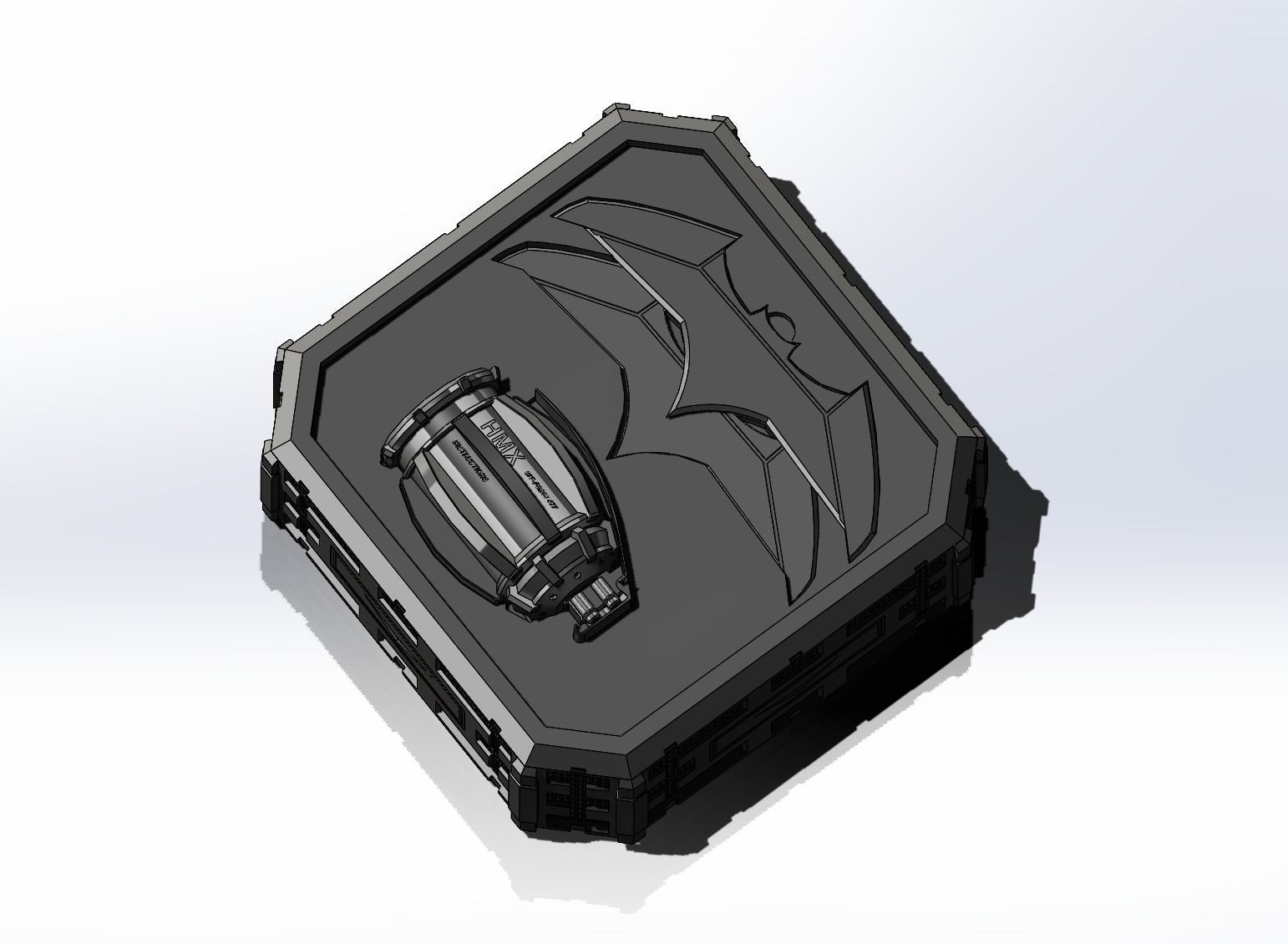 Weapon Box from Batman world as storage container 3D print model_10