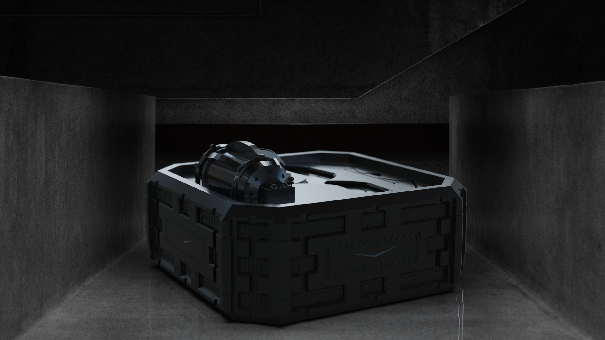 Weapon Box from Batman world as storage container 3D print model_5