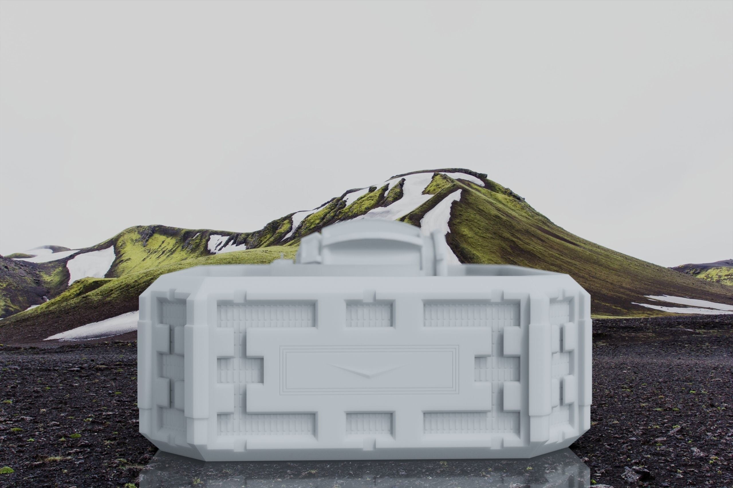 Weapon Box from Batman world as storage container 3D print model_3