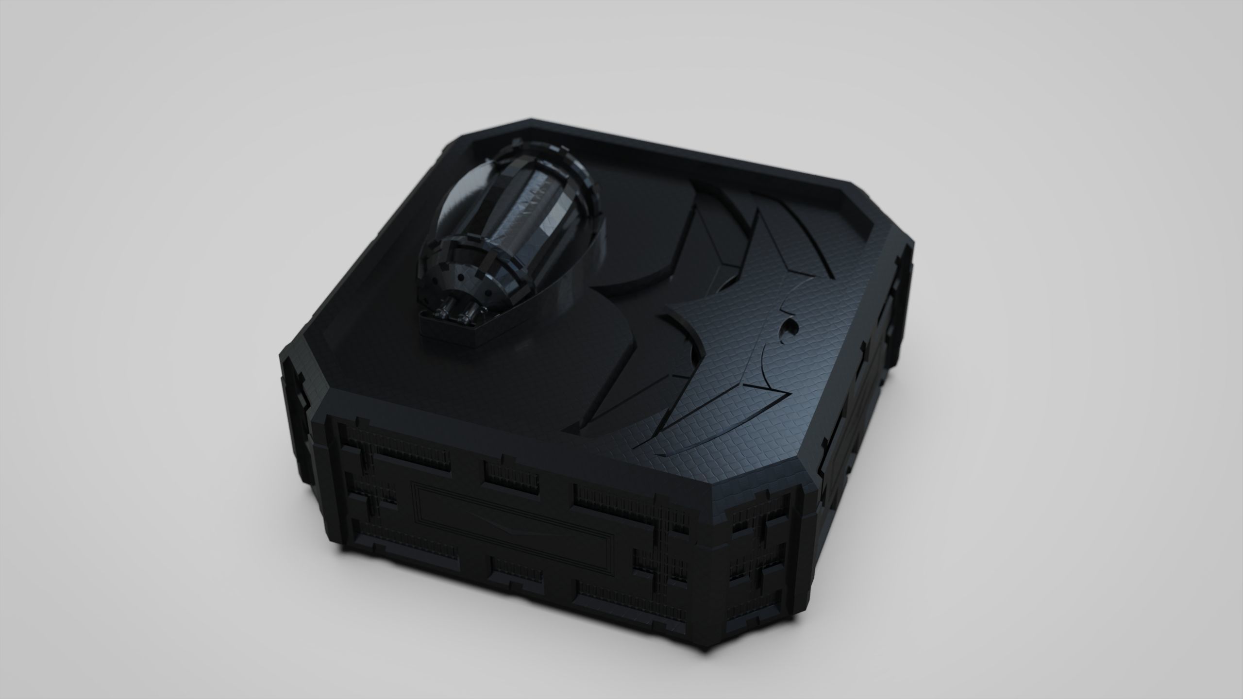 Weapon Box from Batman world as storage container 3D print model_6