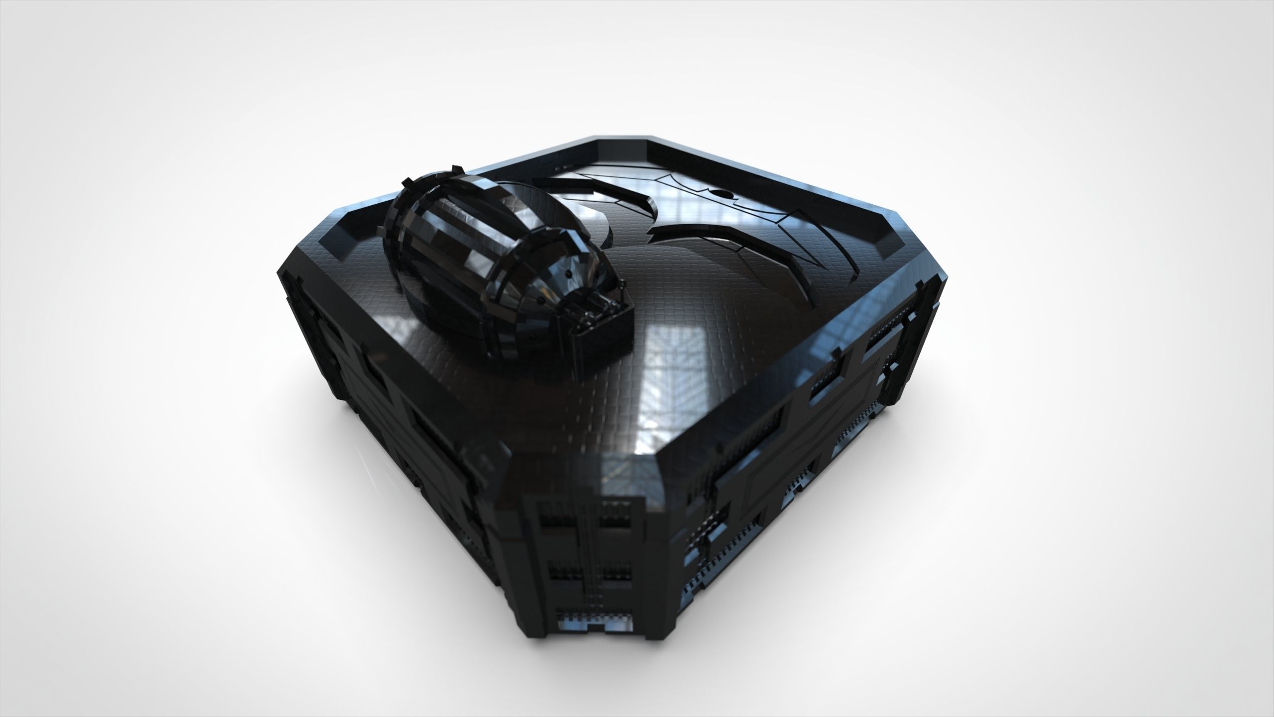 Weapon Box from Batman world as storage container 3D print model_2