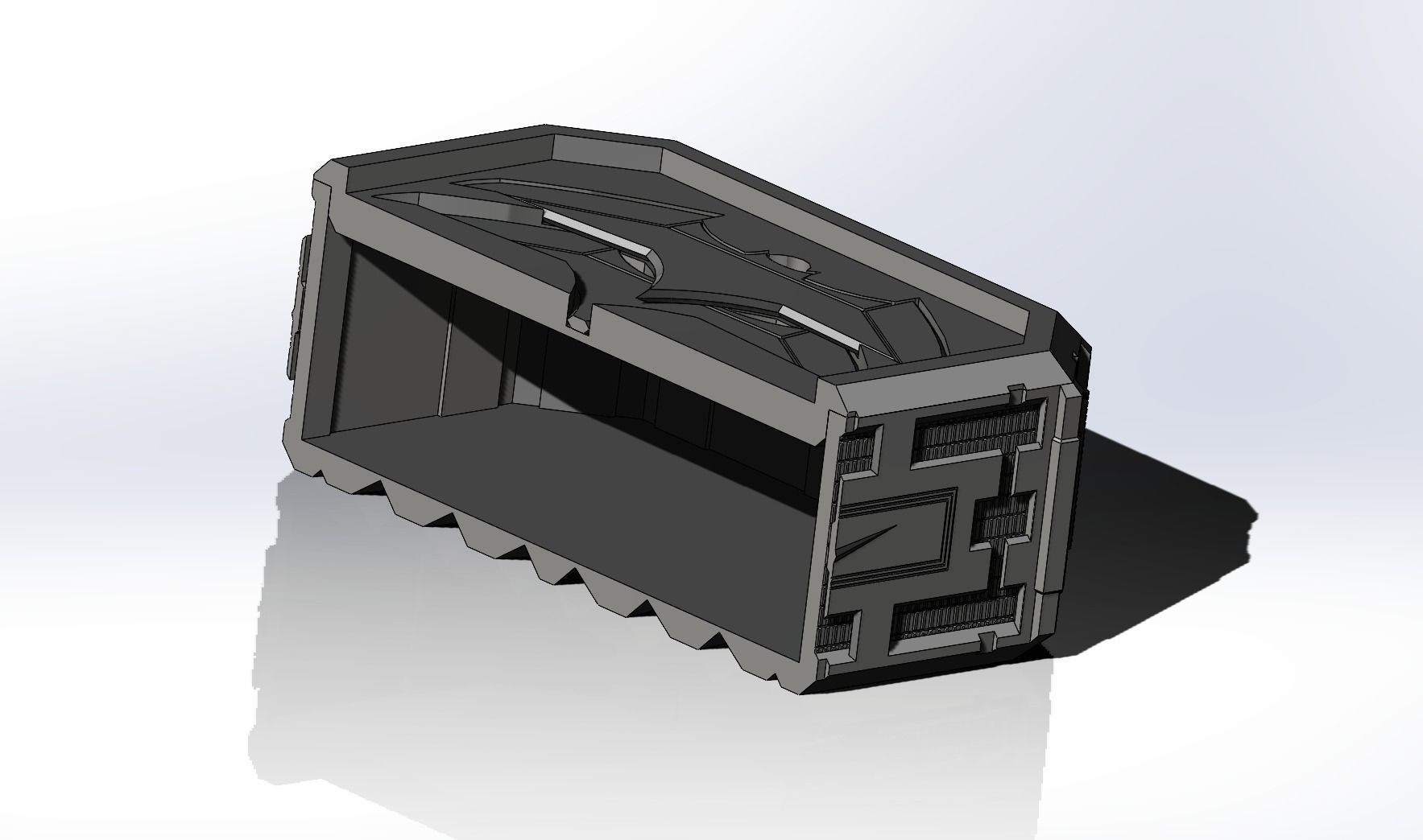 Weapon Box from Batman world as storage container 3D print model_9