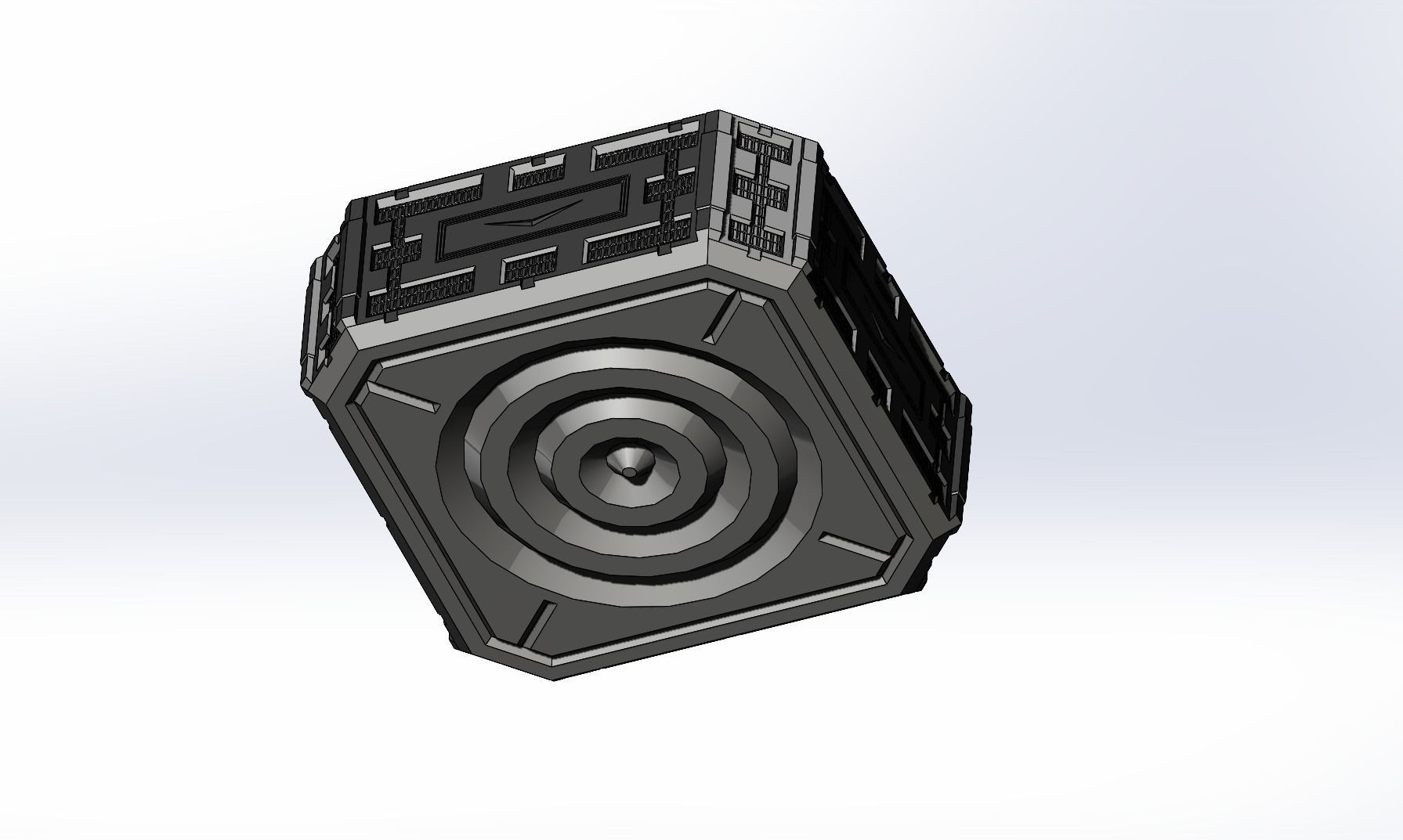 Weapon Box from Batman world as storage container 3D print model_11