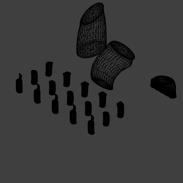 Edaphosaurus Novomexicanus Left Arm STL 3D print model_14